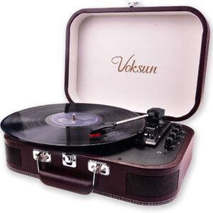 giradischi portatile vintage bluetooth